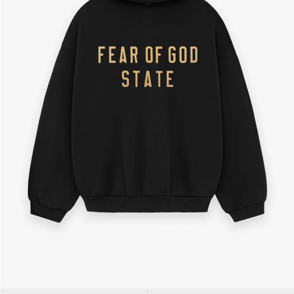 Fear of God Black Hoodie